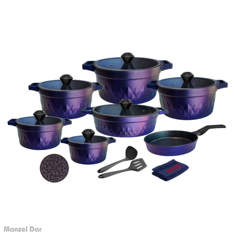 سرویس پخت و پز 17 پارچه کاندید مدل اونیکس — تصویر ۴