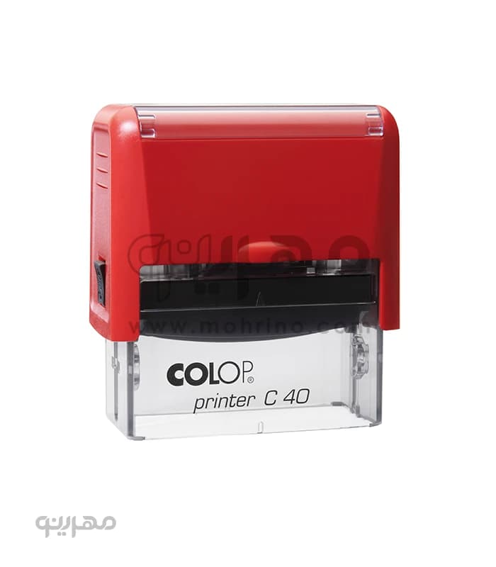 مهر ژلاتینی مستطیل کلوپ Colop Printer C40 New — تصویر ۳