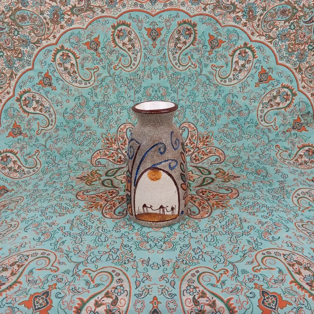 گلدان مهرخ طرح کویر — تصویر ۴