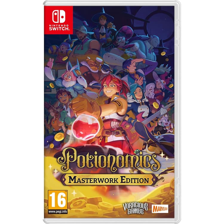 بازی Potionomics نسخه Masterwork برای Nintendo Switch