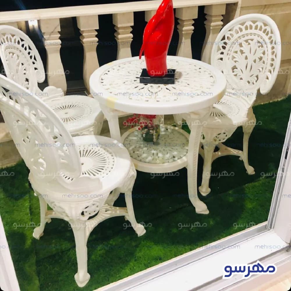 میز و صندلی طاووسی 4 نفره — تصویر ۹