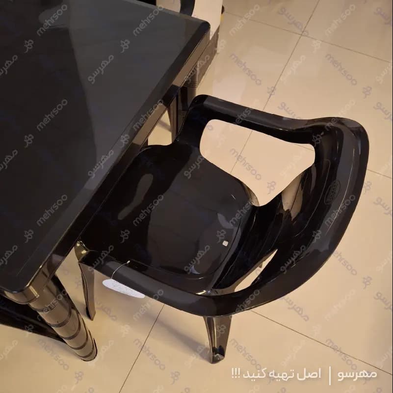 ست میز و صندلی پلیمری 4 نفره سولینا — تصویر ۷