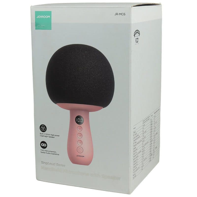 میکروفون و اسپیکر بلوتوثی جوی روم Joyroom JR-MC6 — تصویر ۹