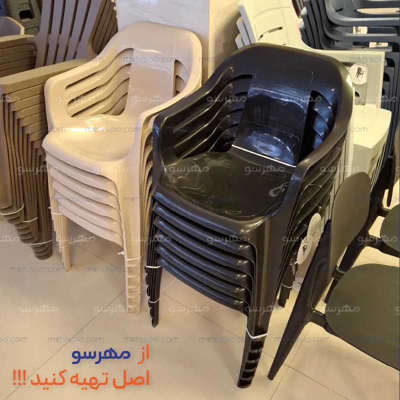 صندلی پلیمری نشکن سولینا — تصویر ۳
