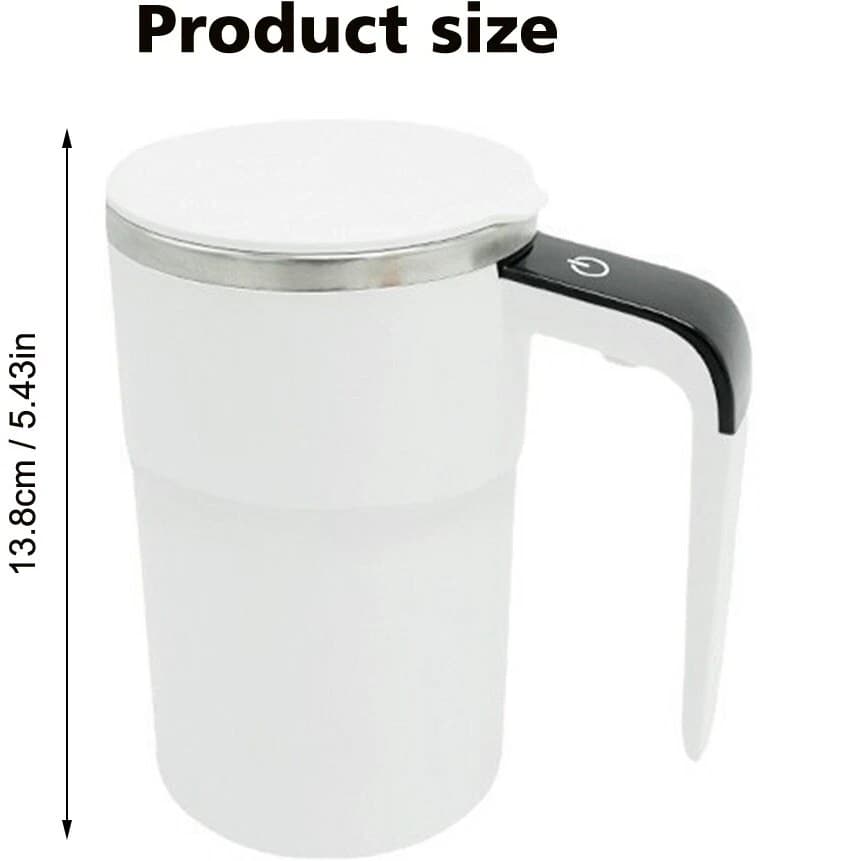ماگ همزن دار هوشمند با نمایشگر دما auto magnetic stirring cup — تصویر ۴