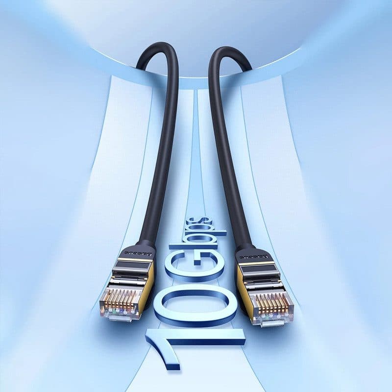 کابل شبکه 1 متری باسئوس Baseus Speed Seven Cat7 WKJS010101 — تصویر ۶