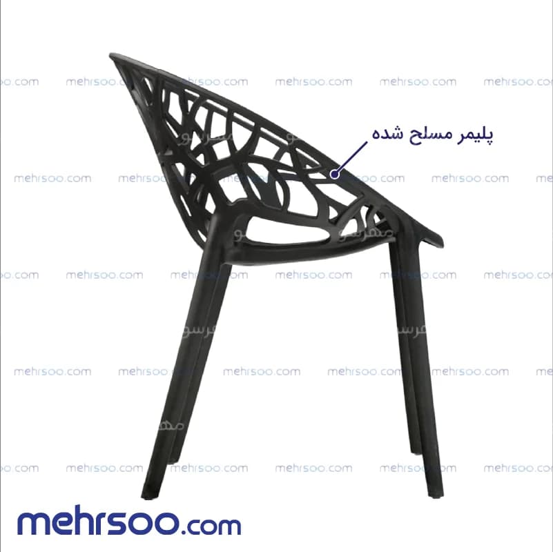 صندلی شاخ و برگی پلی کربنات — تصویر ۶