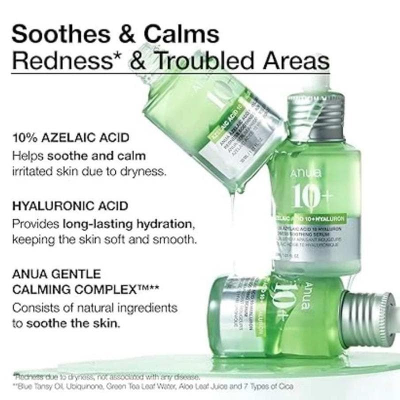 سرم آزلائیک اسید و هیالورون آنوا Azelaic Acid & Hyaluronic حجم 30 میلی لیتر — تصویر ۷