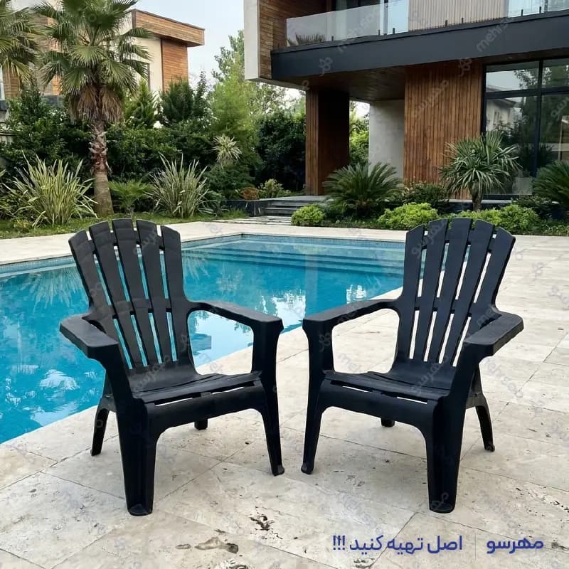 صندلی استخری و ساحلی پلیمری — تصویر ۱۲