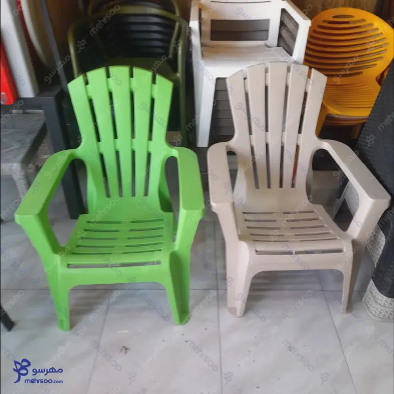 صندلی استخری و ساحلی پلیمری — تصویر ۲