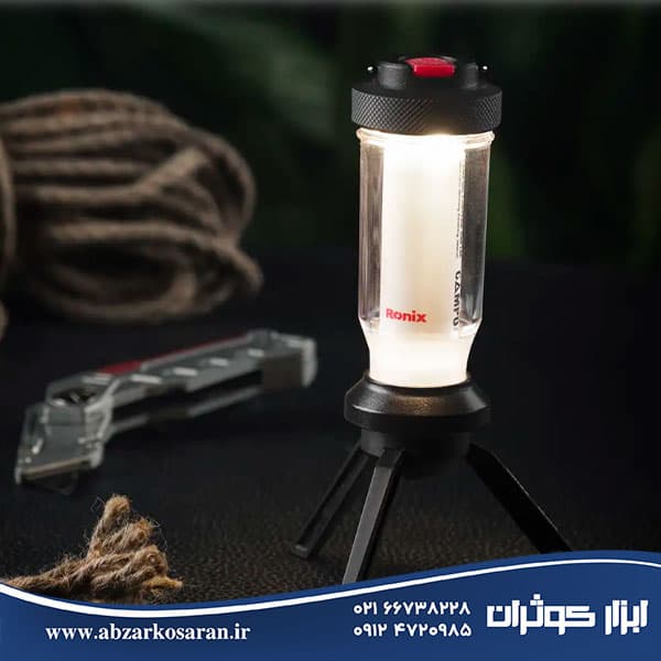 چراغ کمپی فانوسی CAMPO رونیکس Ronix مدل RH-4213 — تصویر ۶