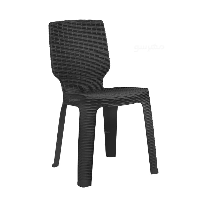 صندلی پلیمری حصیری بدون دسته