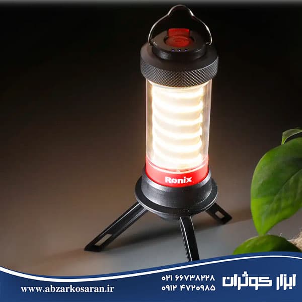 چراغ کمپی فانوسی SPIRAL رونیکس Ronix مدل RH-4214 — تصویر ۵