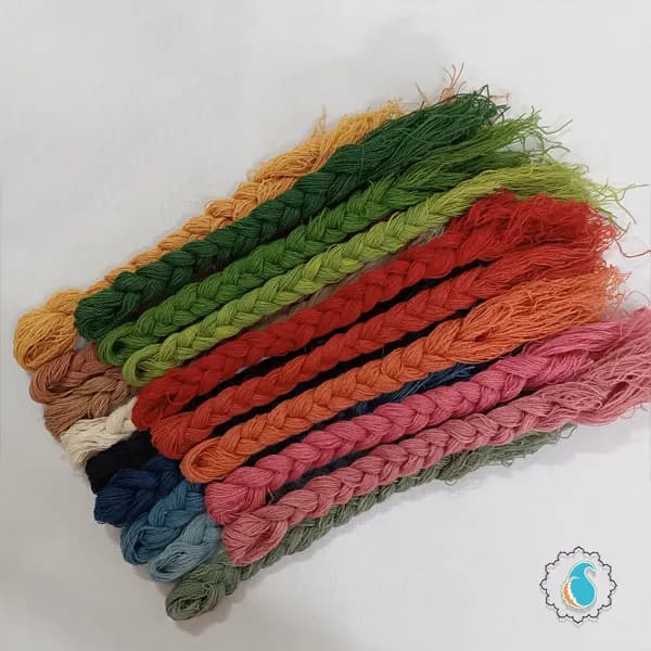 نخ پته دوزی گیاهی مخصوص شال 50 سانتیمتری