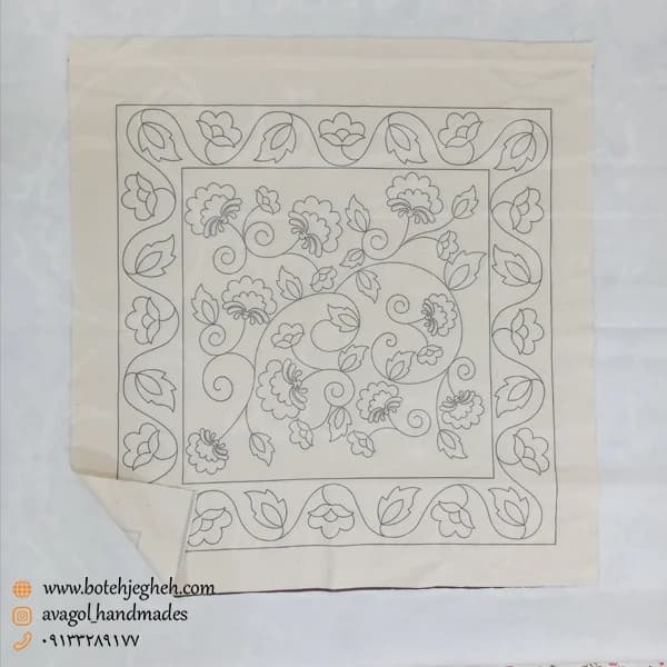 طرح بخارادوزی پیچک ـ رومیزی