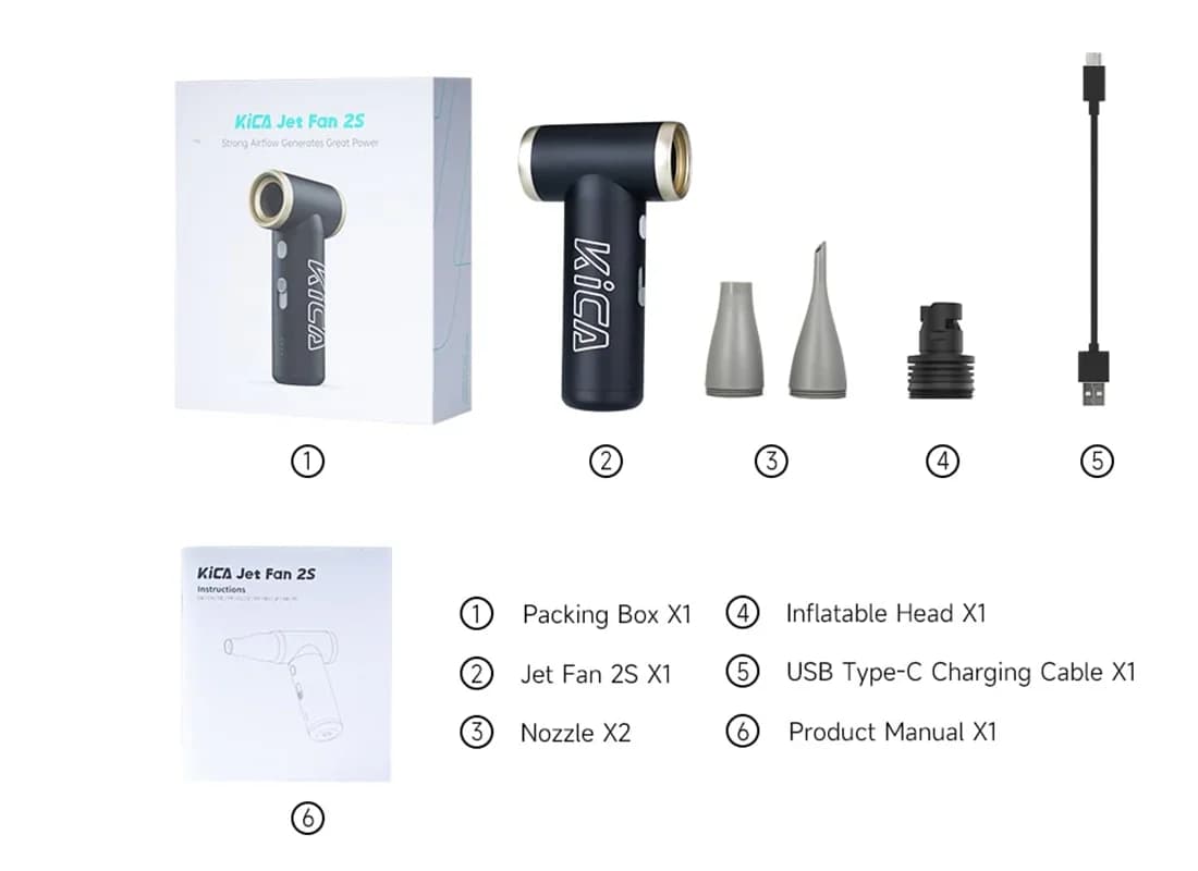 جت فن کیکا kica jet fan 2s — تصویر ۲