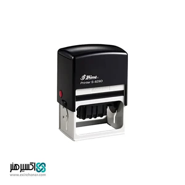 مهر ژلاتینی تاریخ دار Shiny S-829 Dater — تصویر ۴