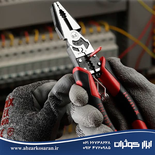 انبردست الکترونیک چندکاره 8.5 اینچ رونیکس Ronix مدل RH-1195 — تصویر ۱۱