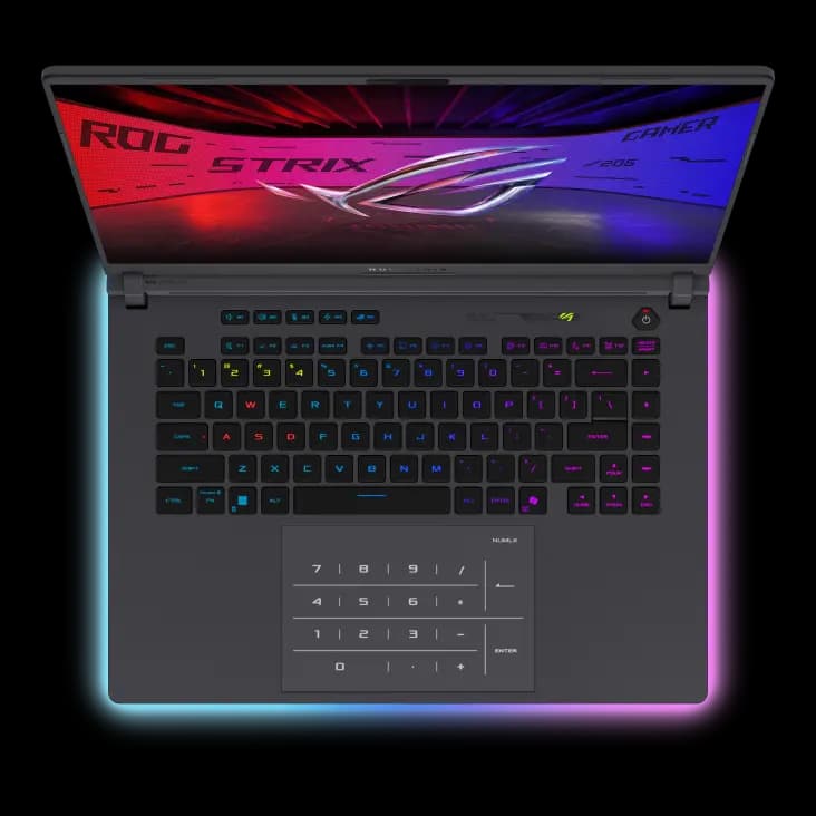لپ تاپ ایسوس مدل G615JMR پردازنده i9(14900HX) رم 32GB حافظه 1TB SSD گرافیک 8GB 5060 — تصویر ۸
