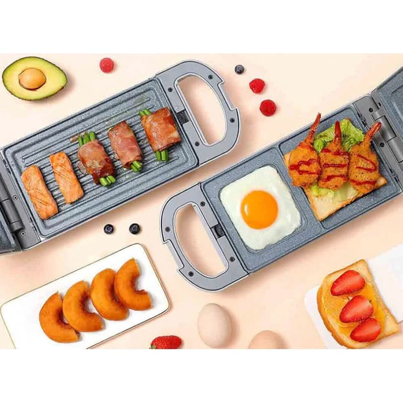 ساندویچ ساز شیائومی Xiaomi Pinlo Multifunctional Sandwich Machine 640W PLMZ-SL064-01 — تصویر ۵