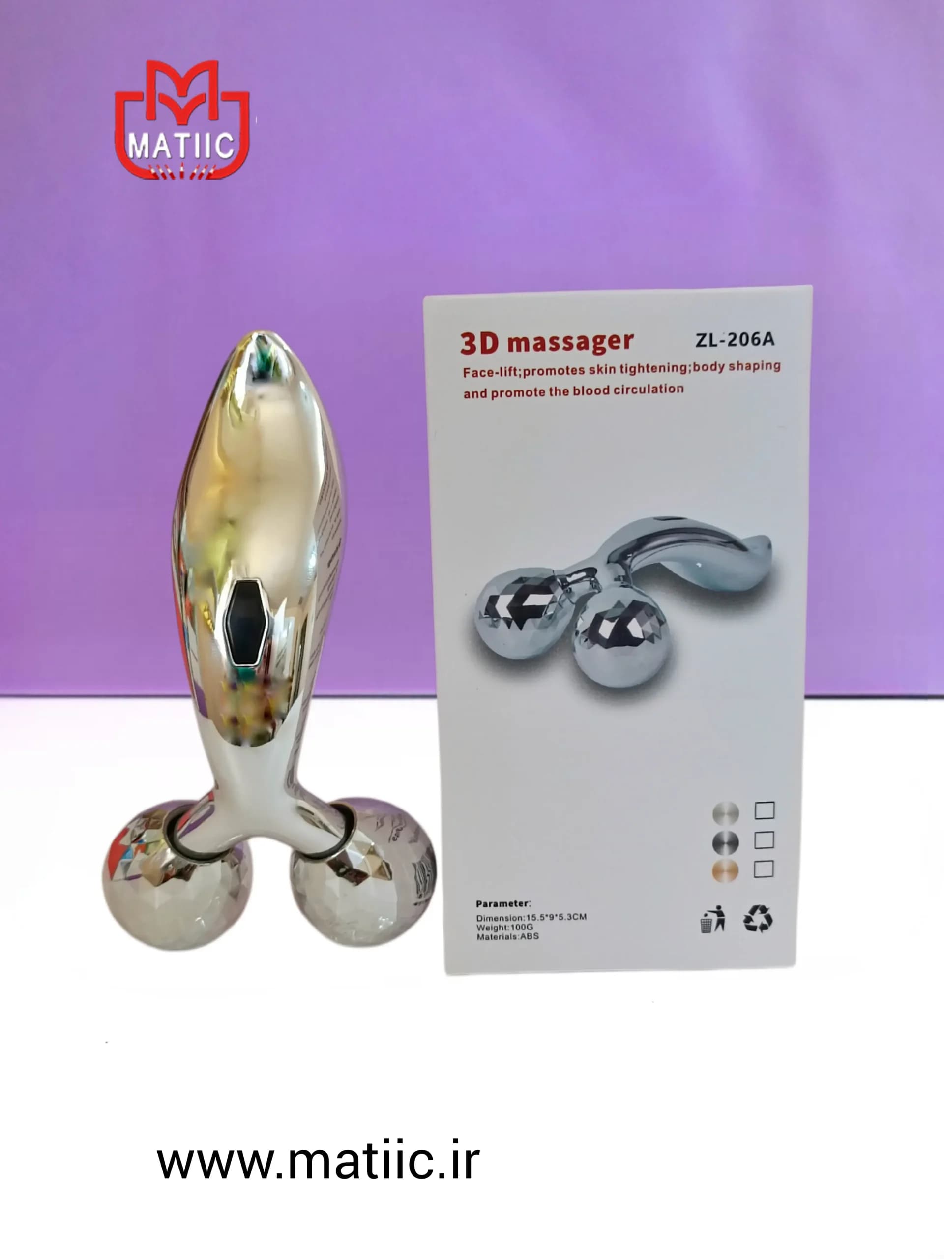 ماساژور دستی سه بعدی صورت و بدن مدل ZL-206A