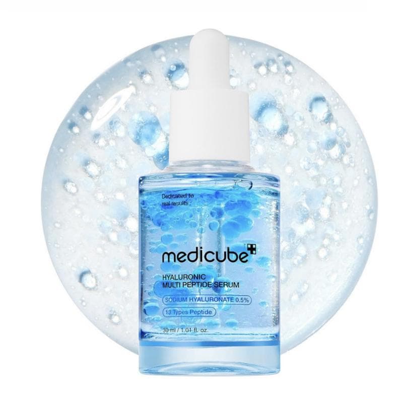 سرم هیالورونیک اسید جوانساز مدی کیوب Multi Peptide PDRN حجم 30 میلی لیتر — تصویر ۲