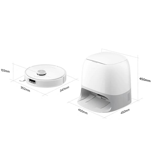 جارو رباتیک شیائومی مدل Roborock Qrevo Curv — تصویر ۲