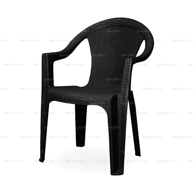 صندلی حصیری دسته دار — تصویر ۵