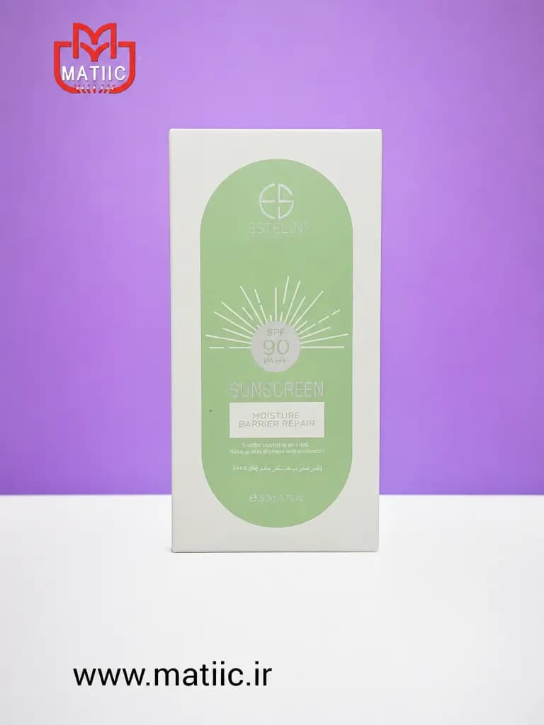 کرم ضد آفتاب فلوئیدی استلین SPF 90 حجم ۱۰۰ میل ترمیم کننده