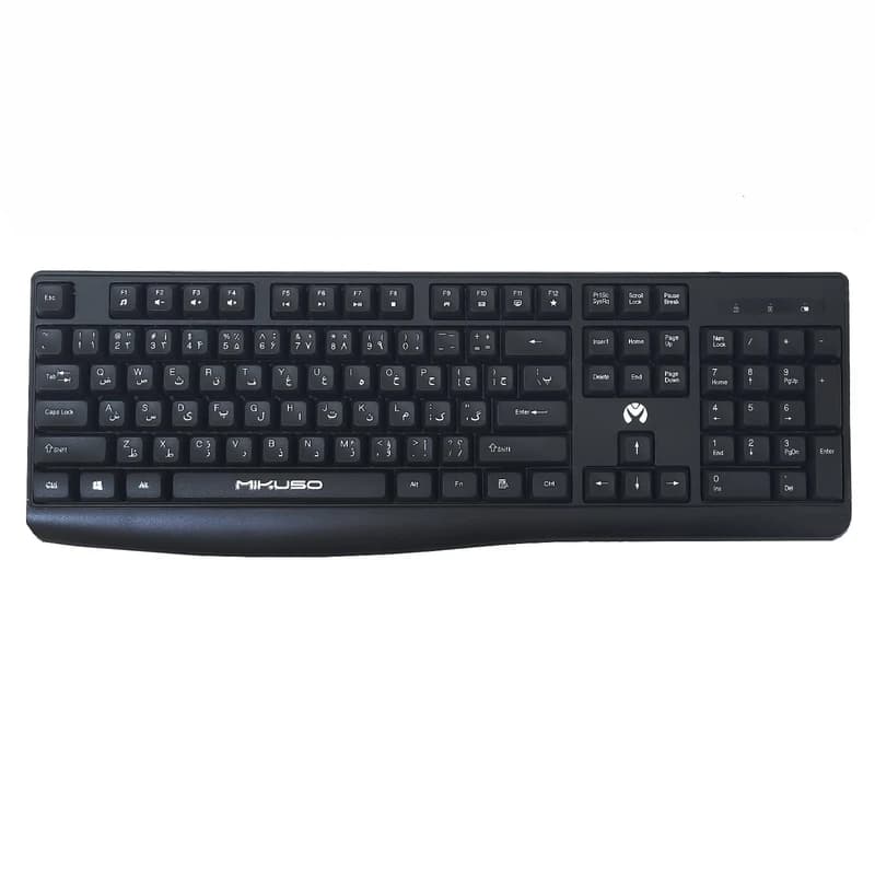 موس و کیبورد بی سیم میکاسو مدل Mikuso KB-C013 — تصویر ۲