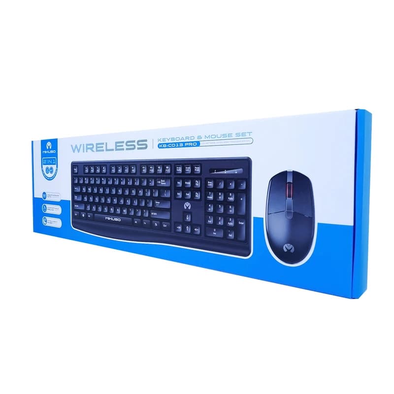 موس و کیبورد بی سیم میکاسو مدل Mikuso KB-C013 — تصویر ۶