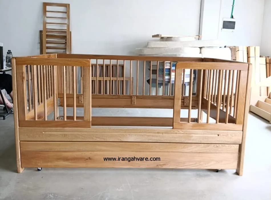 تخت مونته سوری ساده همراه با کشو — تصویر ۴