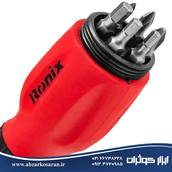پیچگوشتی جغجغه‌ای مشتی رونیکس Ronix مدل RH-2708 — تصویر ۷