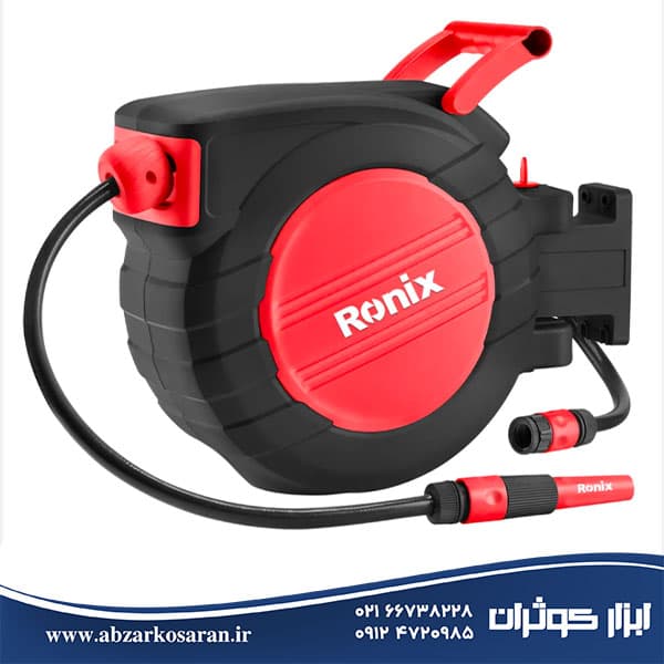شلنگ جمع کن اتوماتیک آب 15 متر 1/2 اینچ رونیکس Ronix مدل RH-6131 — تصویر ۲