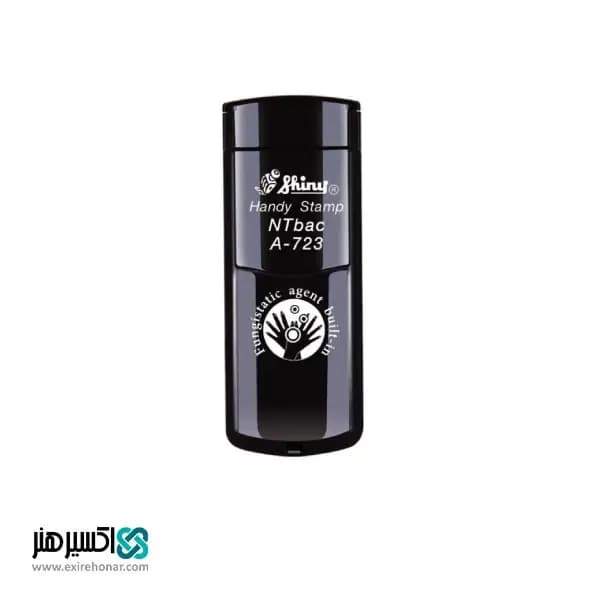 مهر جیبی ژلاتینی آنتی باکتریال مستطیل شاینی Shiny A-723 — تصویر ۶