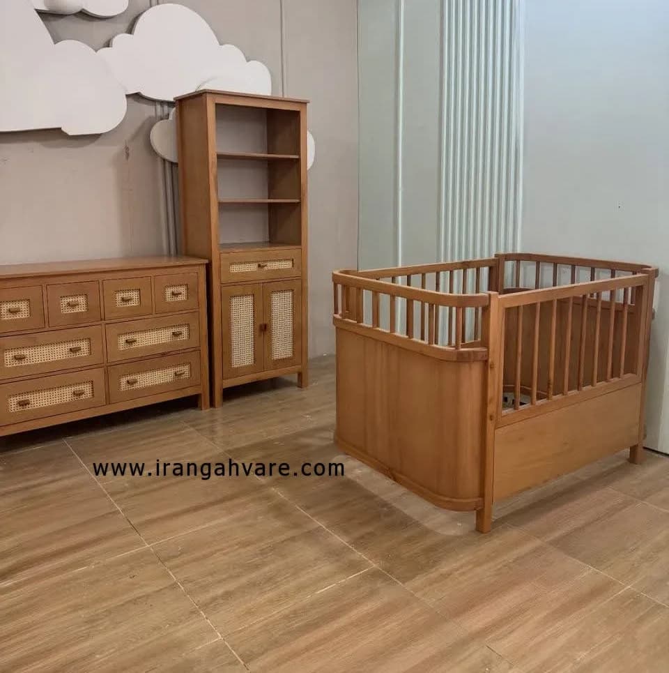 ست ٣ تيكه چوبى حصيرى كد S — تصویر ۷