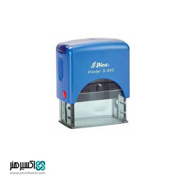 مهر ژلاتینی آنتی باکتریال مستطیل شاینی Shiny A-843 — تصویر ۴