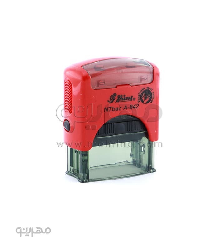 مهر ژلاتینی آنتی باکتریال مستطیل شاینی Shiny A-842 — تصویر ۴