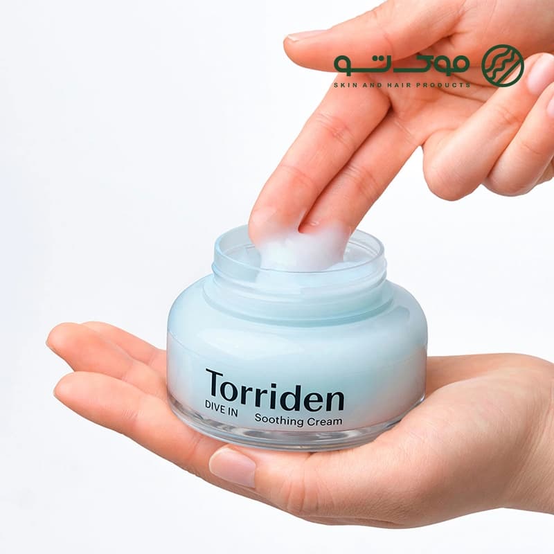 کرم آبرسان توریدن مدل Soothing Cream حجم 100ml — تصویر ۵