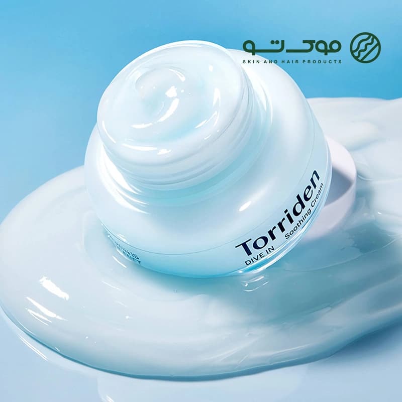کرم آبرسان توریدن مدل Soothing Cream حجم 100ml — تصویر ۳
