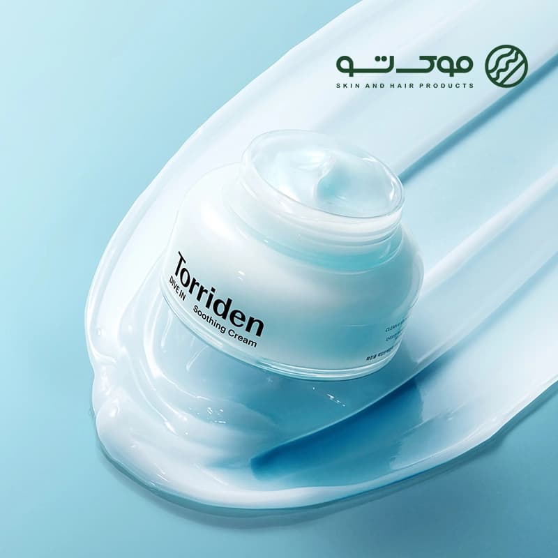 کرم آبرسان توریدن مدل Soothing Cream حجم 100ml — تصویر ۲
