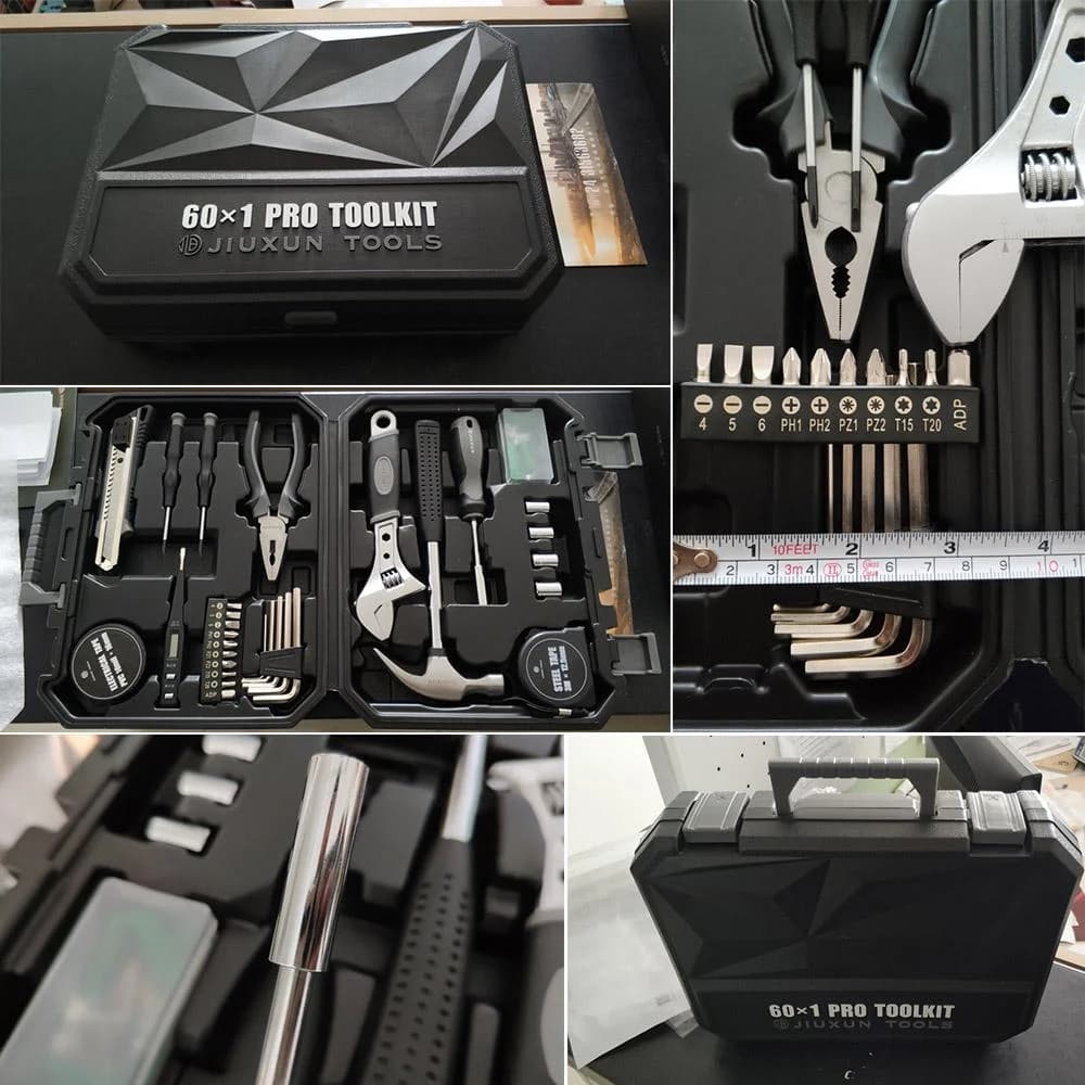 جعبه ابزار شیائومی مدل Jiuxun Tools 60-in-1 — تصویر ۳