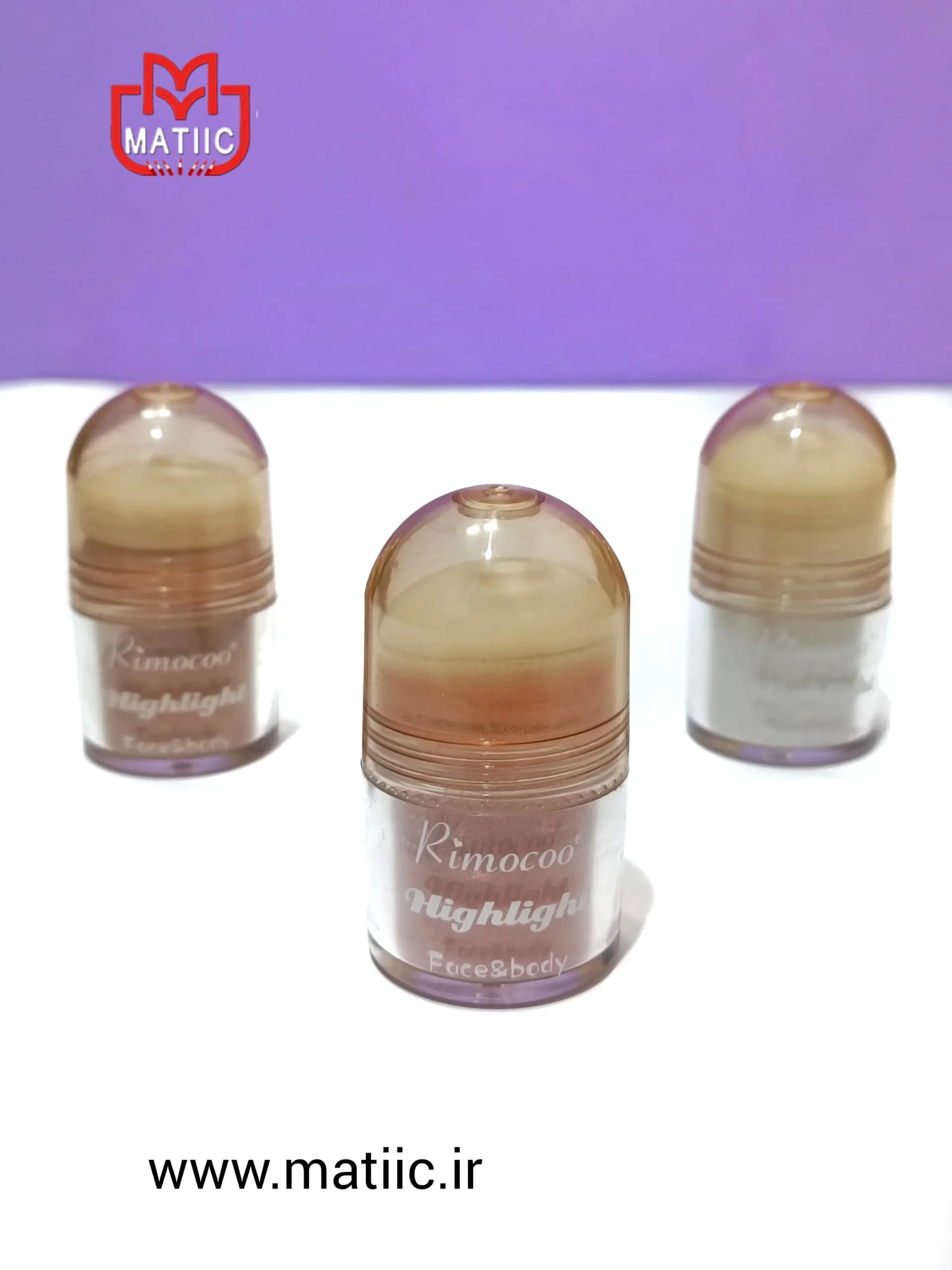 هایلایتر استیکی ریموکو در 3 طیف رنگی جذاب