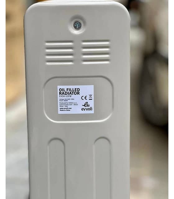 شوفاژ برقی ایوولی مدل EVOH-15FB — تصویر ۴