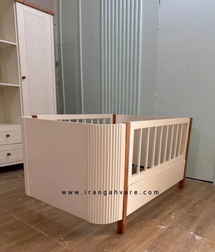 تخت كشويى نوزاد نوجوان طرح دار