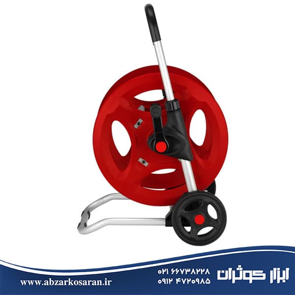 شلنگ جمعکن دستی چرخدار فلزی 60 متری رونیکس Ronix مدل RH-6160 — تصویر ۳
