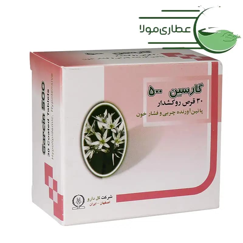 قرص گارسین 500 میلی گرم گل دارو 30 عددی — تصویر ۳