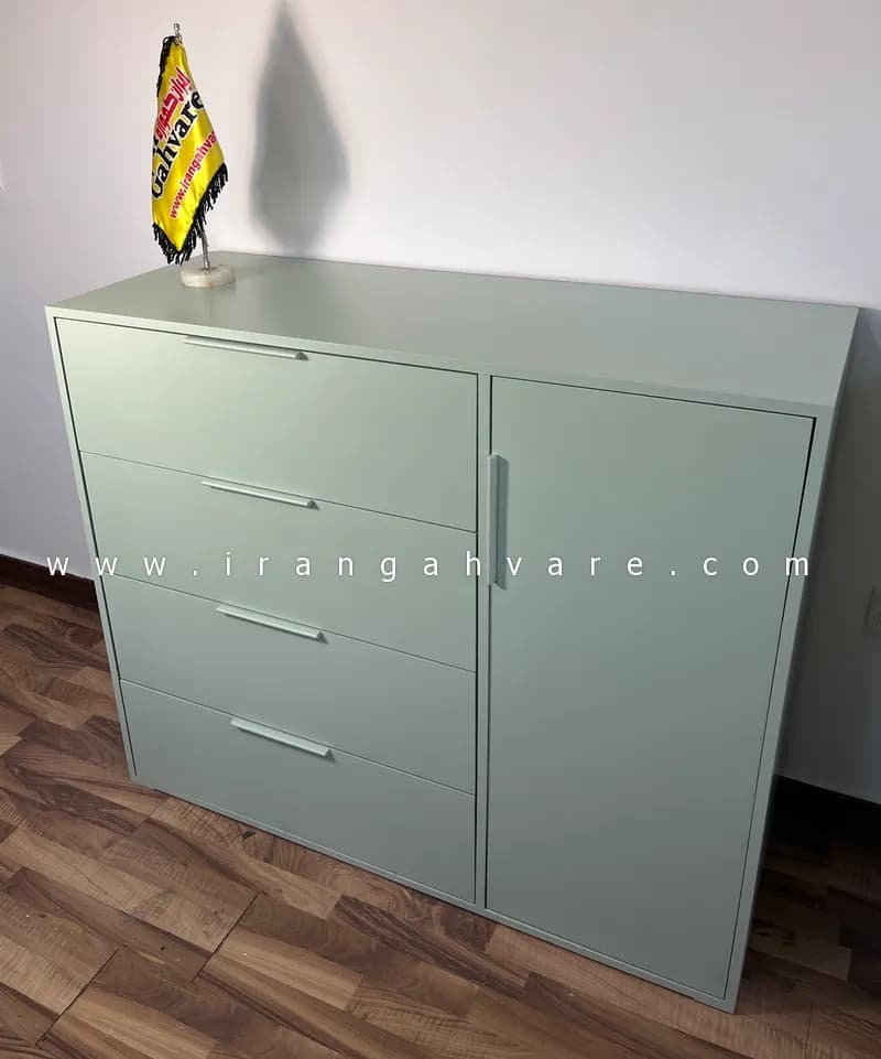 دراور بزرگ با ٤ كشو كمد كنارى عرض ١٢٠ و ارتفاع ١٠٠ — تصویر ۹