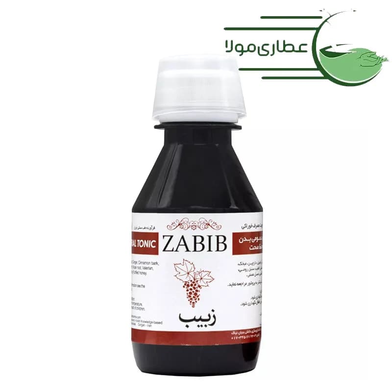 شربت زبیب نیاک در داروآوا 120 میلی لیتر — تصویر ۳