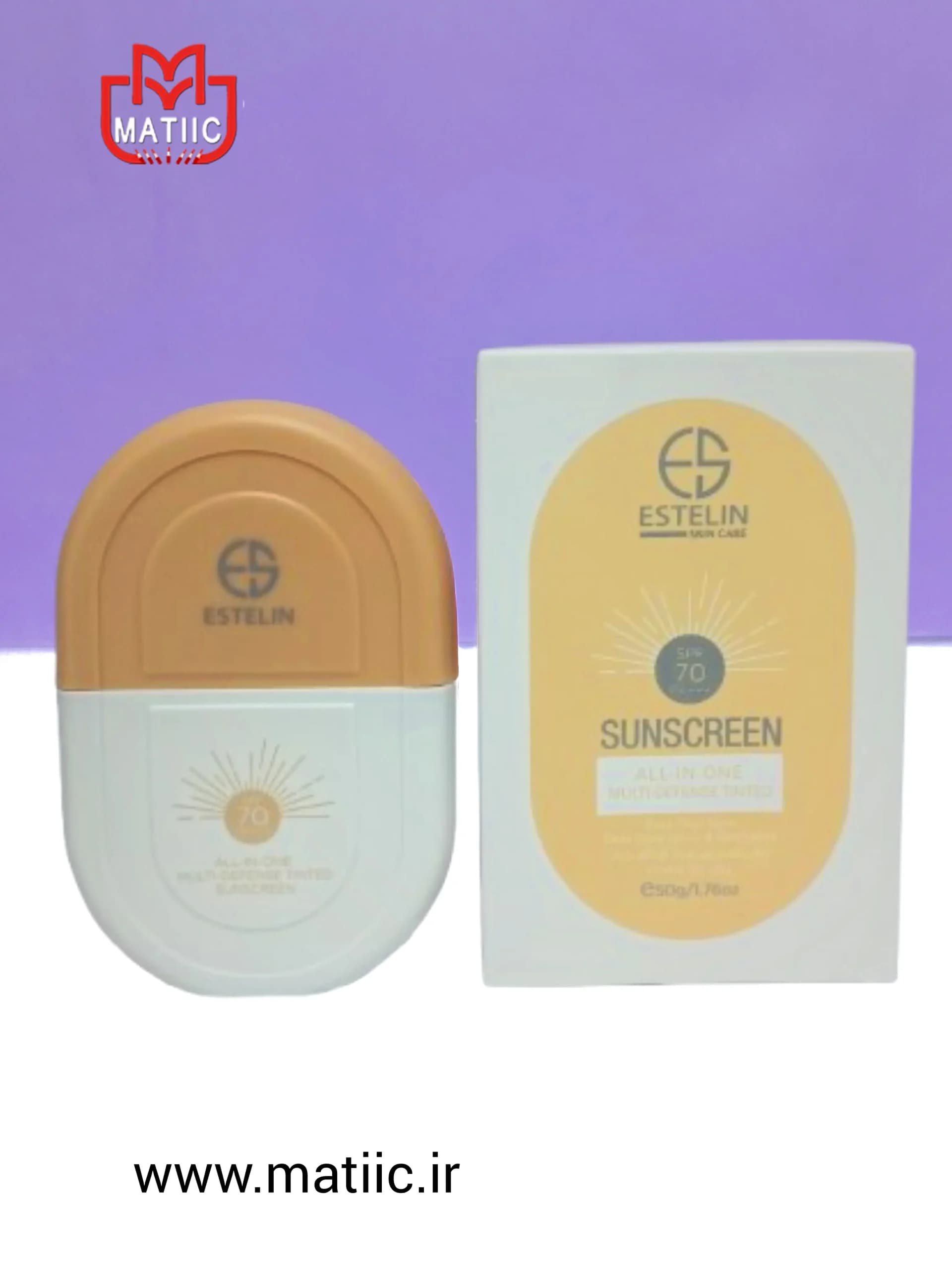 ضد آفتاب رنگی استلین SPF 70 — تصویر ۵